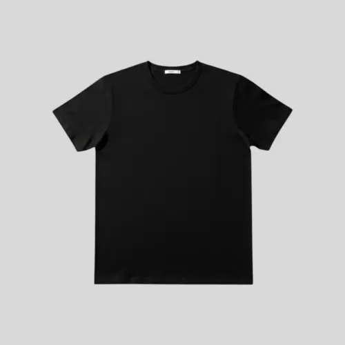 REMERA PREMIUM LIBERATO CUELLO REDONDO NEGRA