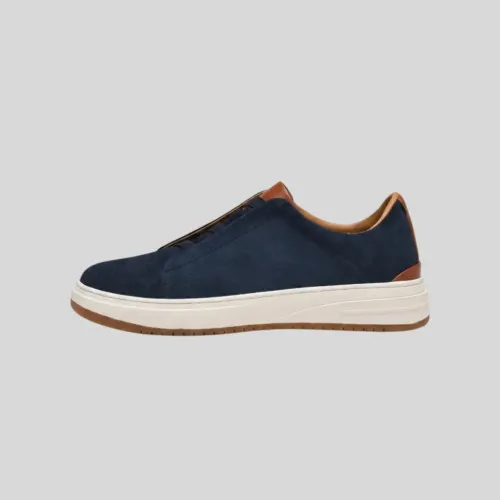 ZAPATO LIBERATO DE GAMUZA AZUL