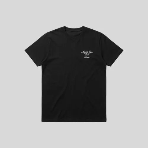 Remera Liberato Regular Fit Negra Malibu Juice Club