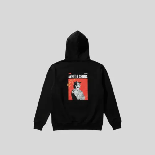 HOODIE LIBERATO NEGRO AYRTON SENNA