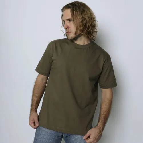 REMERA LIBERATO BASICS OVERSIZE VERDE