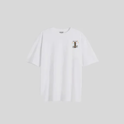 REMERA LIBERATO OVERSIZE MARFIL MCLAREN RACING