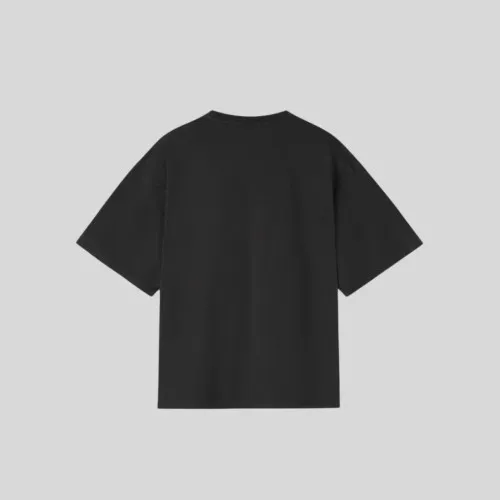 REMERA LIBERATO OVERSIZE NEGRA CORAZON ALBIROJO