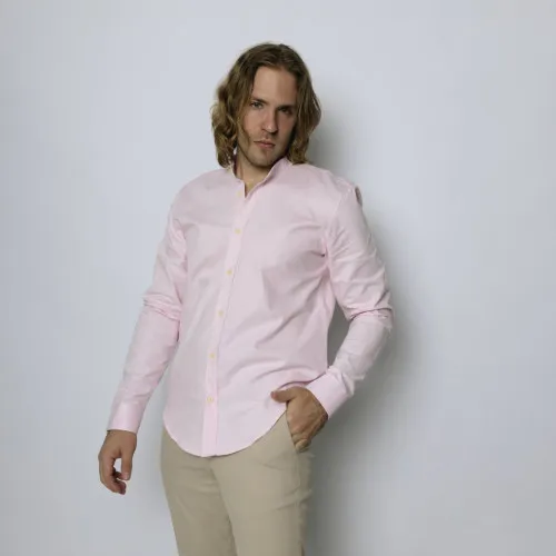 CAMISA LIBERATO MAO MANGAS LARGAS ROSADA