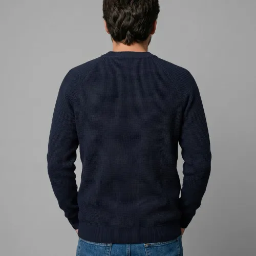 SWEATER LIBERATO CUELLO REDONDO AZUL MARINO