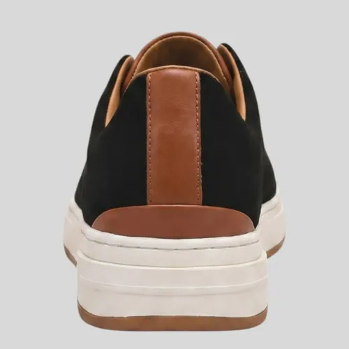 ZAPATO LIBERATO DE GAMUZA NEGRA