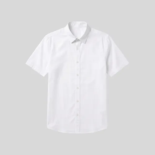 Camisa Liberato Mangas Cortas Blanca