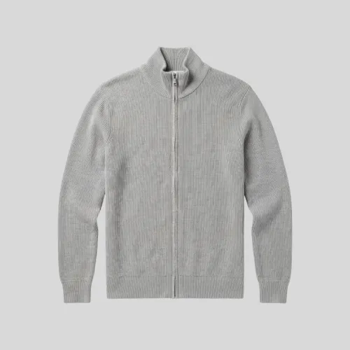 Campera Liberato De Hilo Gris