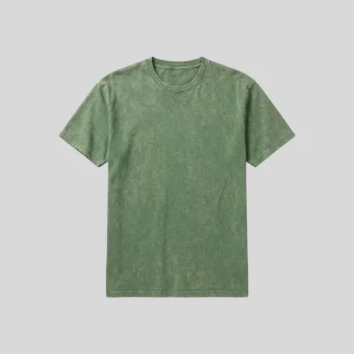 REMERA ABERCROMBIE OVERSIZE TIE DYE VERDE