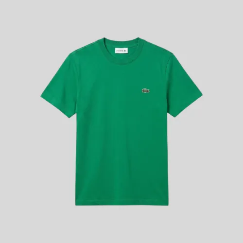 REMERA CUELLO REDONDO LACOSTE VERDE