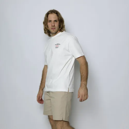 REMERA LIBERATO PREMIUM 250GSM OVERSIZE MARFIL SAN FRANCISCO
