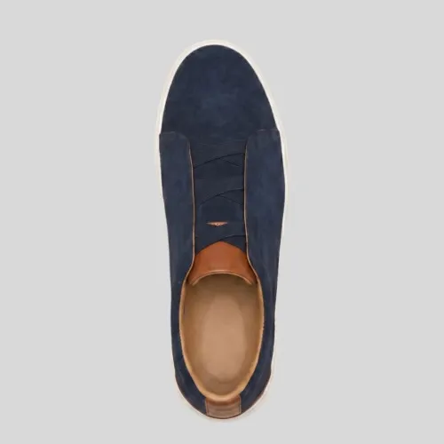 ZAPATO LIBERATO DE GAMUZA AZUL