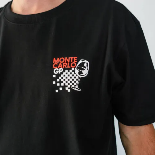 REMERA LIBERATO OVERSIZE NEGRA MONTE CARLOS GP