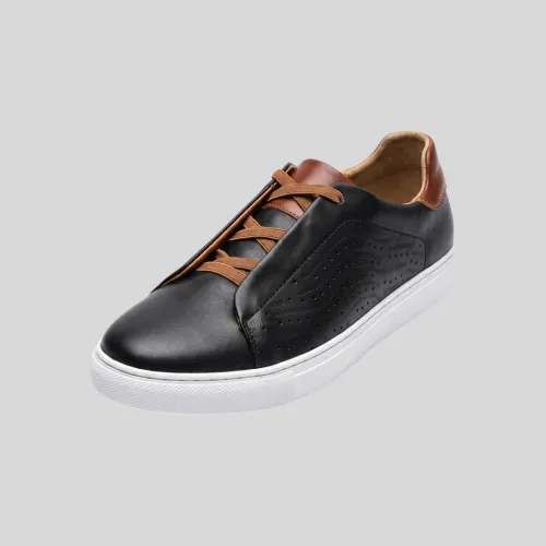 ZAPATO LIBERATO DE CUERO NEGRO