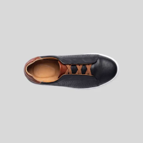 ZAPATO LIBERATO DE CUERO NEGRO