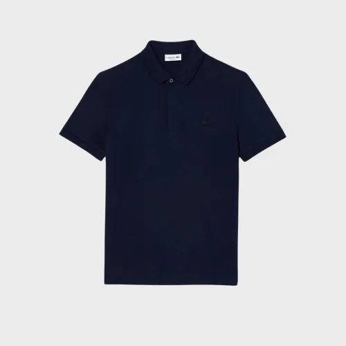 Remera Lacoste Paris  Polo Azul Marino