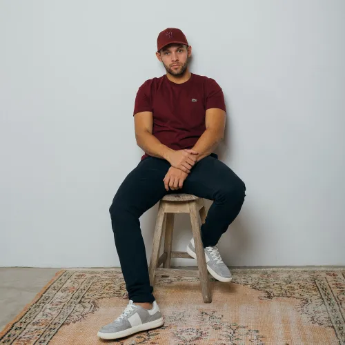 PANTALON CHINO LIBERATO BASICS AZUL MARINO