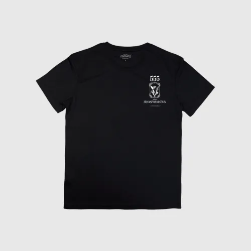 REMERA LIBERATO BASICS REGULAR FIT NEGRA NEON DREAMER