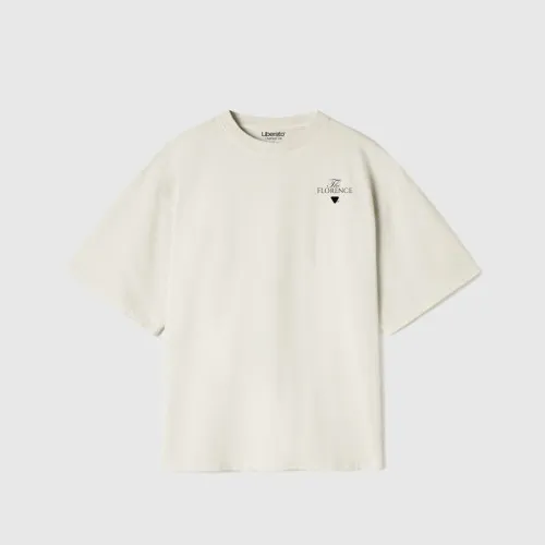 REMERA LIBERATO OVERSIZE BEIGE THE FLORENCE