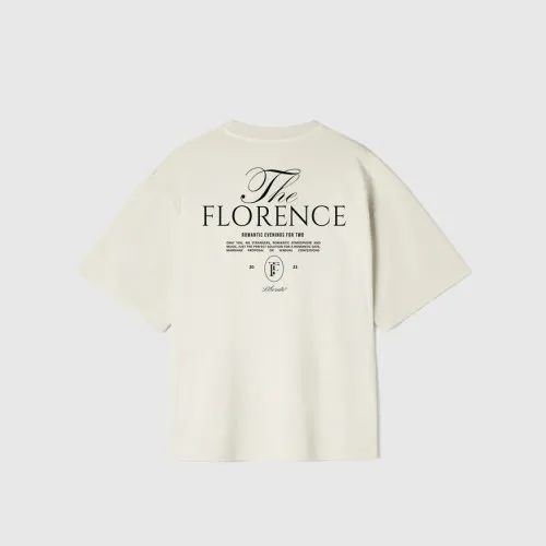 REMERA LIBERATO OVERSIZE BEIGE THE FLORENCE