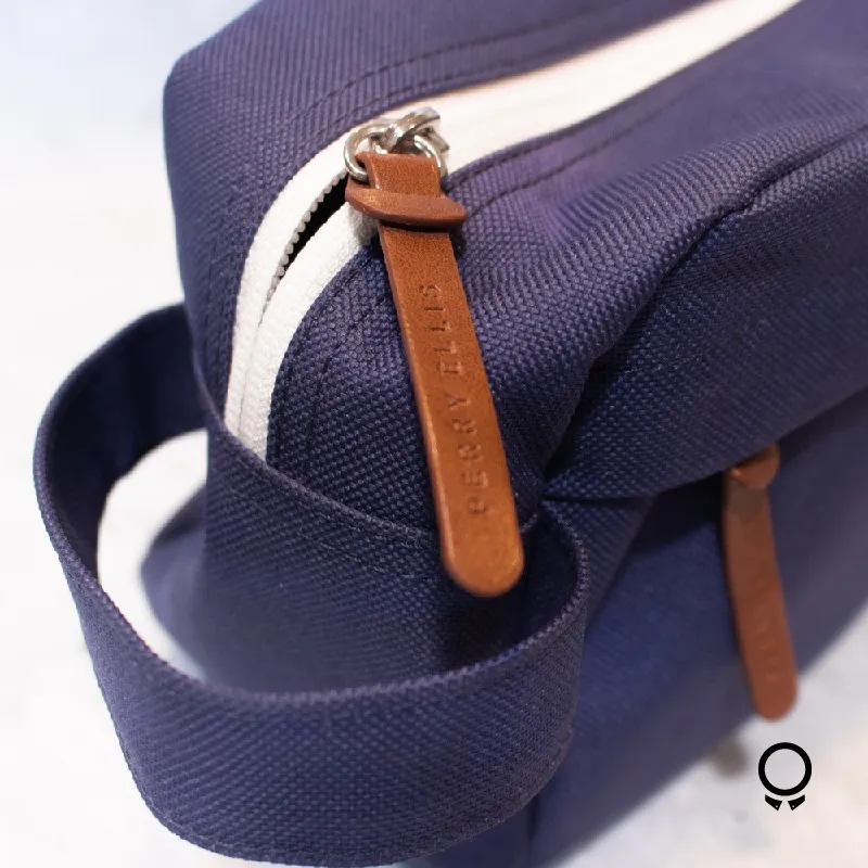 NECESER PERRY ELLIS AZUL DE TELA