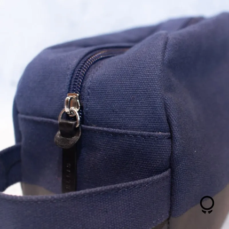 NECESER PERRY ELLIS  AZUL DE TELA