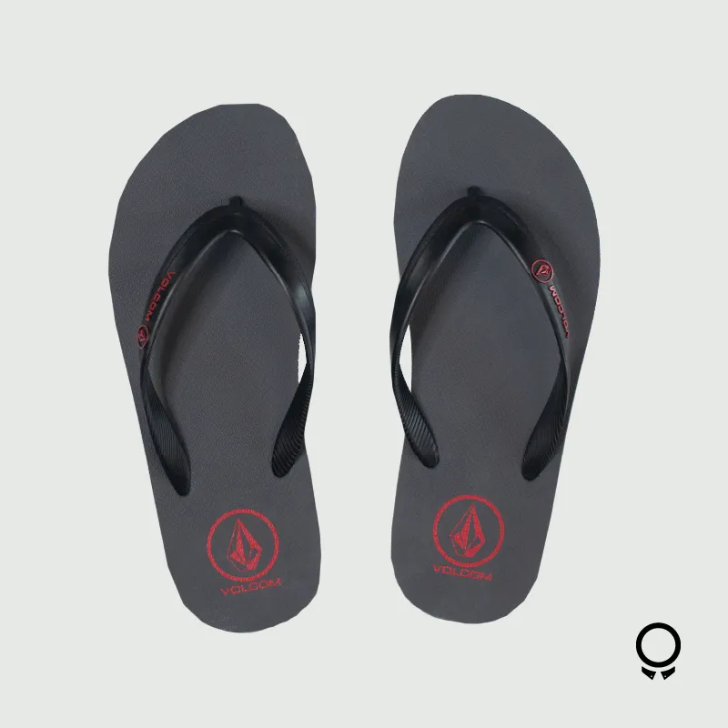 ZAPATILLA VOLCOM GRIS CON NEGRO