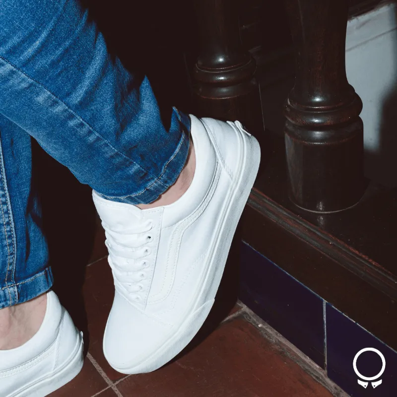 ZAPATO VANS OLD SKOOL WHITE
