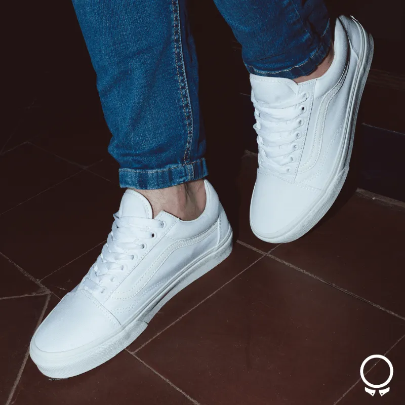 ZAPATO VANS OLD SKOOL WHITE