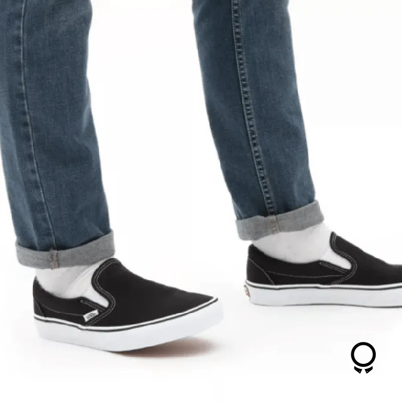 ALPARGATA VANS CLASSIC SLIP- ON NEGRO