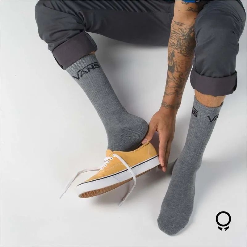 MEDIA CLASSIC CREW  GRIS (9.5-13, 3PK)