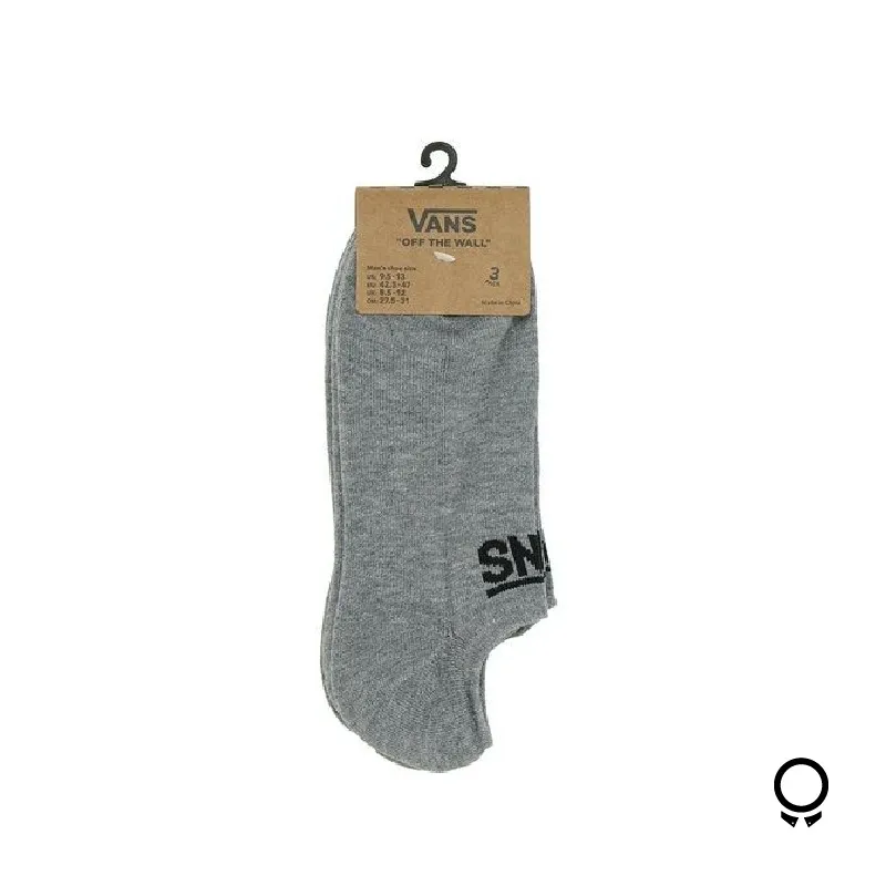 MEDIA VANS CLASSIC KICK GRIS (6.5-9, 3PK)