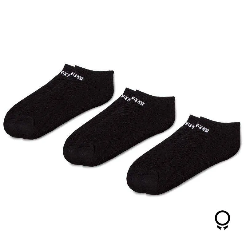 MEDIAS VANS NEGRO KICK 3 PCS
