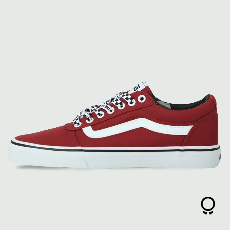 ZAPATO VANS WARD BORDO
