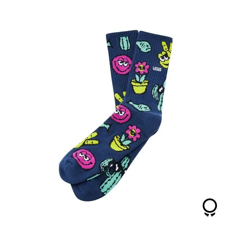 MEDIA VANS  HIPPY CREW AZUL  (6.5-9, 1P)
