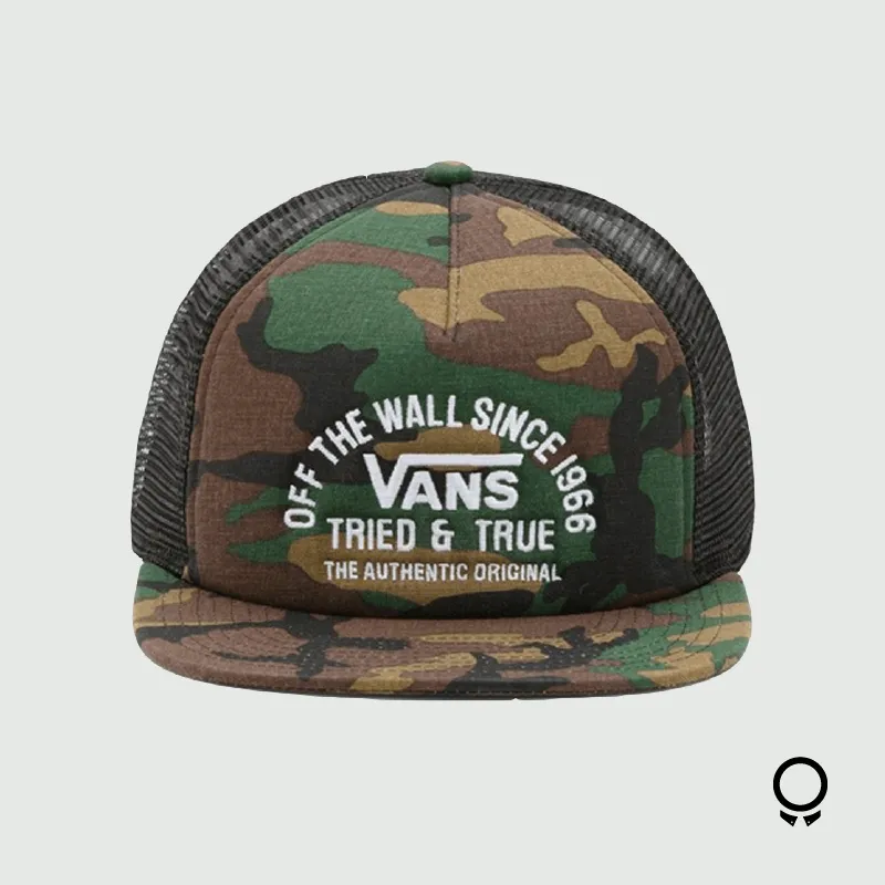 GORRAS VANS HIGGINS TRUCKER CAMO